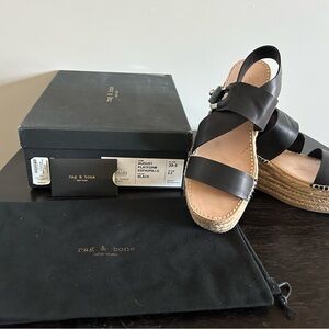 NEVER WORN! All Saints August Platform Espadrille